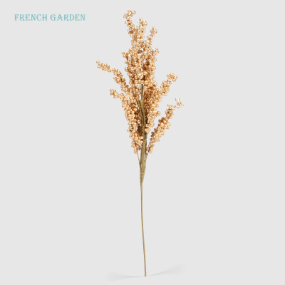 Изображение товара Ветвь с ягодами French garden золотистая 68 см