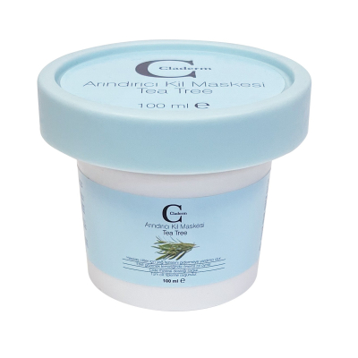 Изображение товара Глиняная маска для лица Claderm Tea Tree 100 мл для всех типов кожи