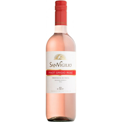 Изображение товара Вино розовое сухое "Sanvigilio" Pinot Grigio Rose, Provincia di Pavia IGT 0,75 л Изображение товара Вино розовое сухое "Sanvigilio" Pinot Grigio Rose, Provincia di Pavia IGT 0,75 л