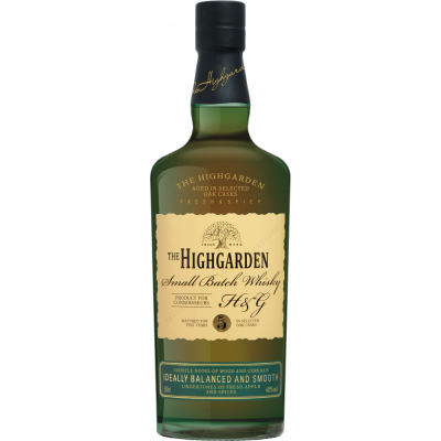 Изображение товара Виски Ladoga Highgarden 5 Years Old зерновой, 0.5 л