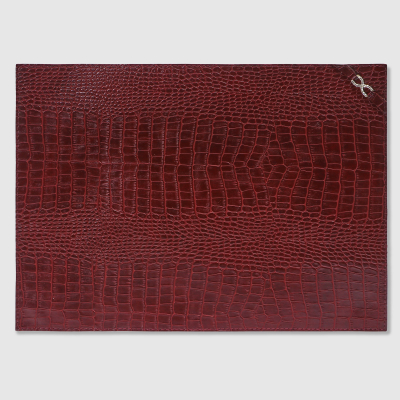 Изображение товара Подложка Deria сервировочная бордовая 44x33 см для горячего