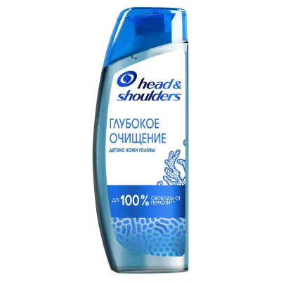 Изображение товара Шампунь Head & Shoulders глубокое очищение 300 мл для кожи головы