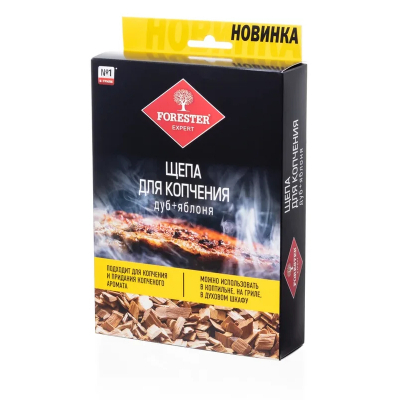 Изображение товара Щепа Forester mix в алюминиевом лотке для копчения 100 г