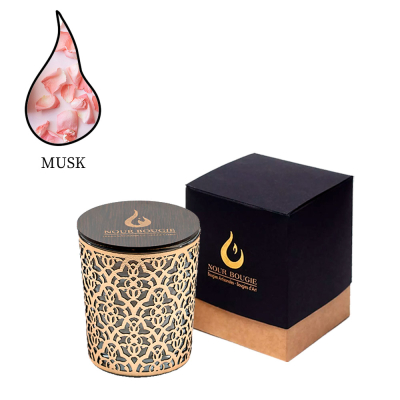 Изображение товара Аромасвеча Nour Bougie Stockholm Musc 450 г - Экологичная ручная работа