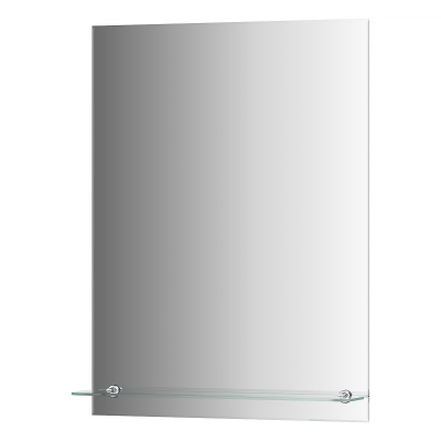 Изображение товара Зеркало Evoform с фацетом и полочкой 60х80 см