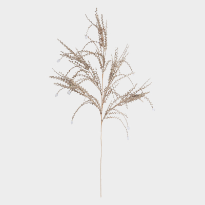 Изображение товара Ветка декоративная Anna Lafarg 75 см с кристаллами золота