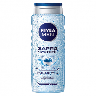 Изображение товара Гель для душа заряд чистоты Nivea 500 мл для мужчин Изображение товара Гель для душа заряд чистоты Nivea 500 мл для мужчин