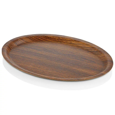 Изображение товара Поднос Evelin Espresso овальный 28,5х20,5х1,5 см