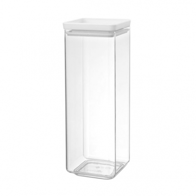 Изображение товара Банка для сыпучих продуктов Brabantia 2,5 л белая герметичная Tasty+