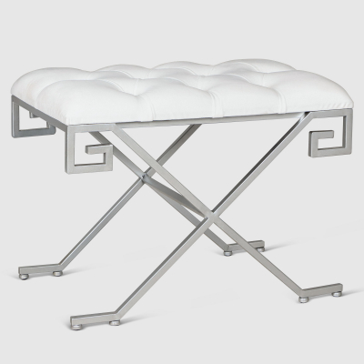 Изображение товара Банкетка Design 60x40x47 см белая практичная мебель для интерьера