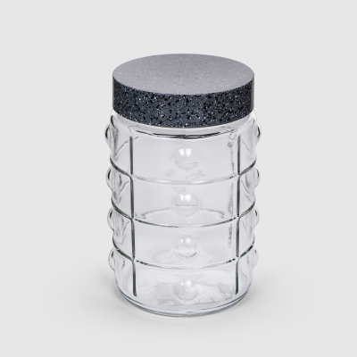 Изображение товара Емкость Herevin стекло пластик 1,25 л Турция банка для хранения продукта