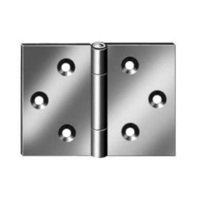 Изображение товара Петля прямая широкая Vormann 80х120х1,8мм Латунный штифт