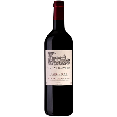 Изображение товара Вино красное сухое Chateau D'Arvigny, Haut-Medoc AOC Cru Bourgeois 0.75л Изображение товара Вино красное сухое Chateau D'Arvigny, Haut-Medoc AOC Cru Bourgeois 0.75л