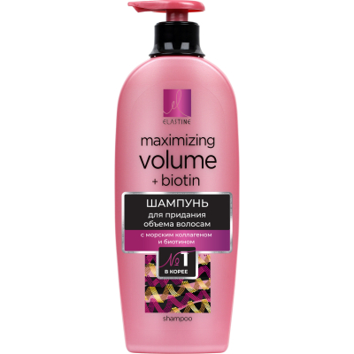 Изображение товара Шампунь Elastine Marina Collagen для объема 680 мл женский