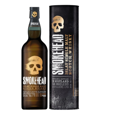 Изображение товара Виски односолодовый "Smokehead" Single Malt, в тубе, 0.7 л