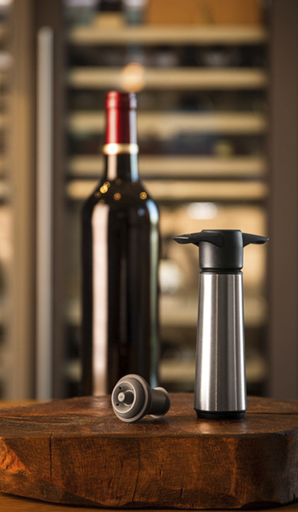 Скидки 20% на аксессуары для вина Vacu Vin!