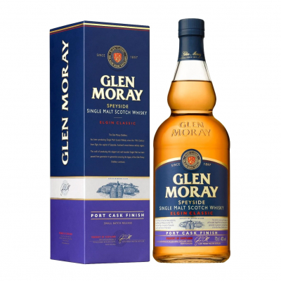 Изображение товара Виски Glen Moray Elgin Classic Port Cask Finish 0,7 л подарок