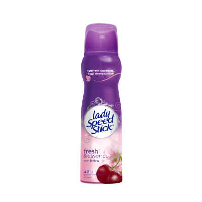 Изображение товара Дезодорант женский антиперспирант спрей Lady Speed Stick Fresh & Essence Cool Fantasy Цветок Вишни, 150 мл