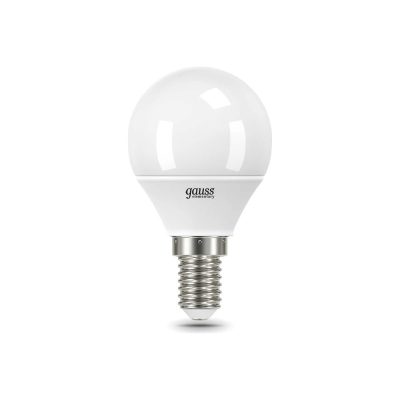 Изображение товара Лампа Gauss Elementary Шар 10W 750lm 6500K E14 LED