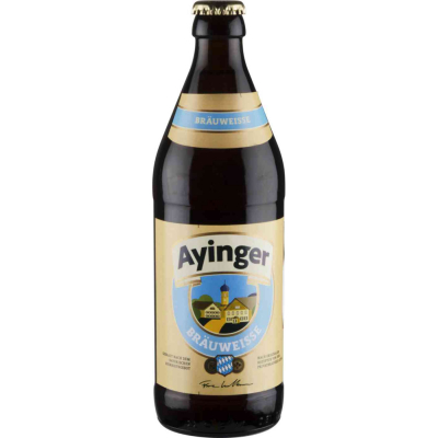Изображение товара Пиво светлое Ayinger Bräuweisse нефильтрованное 0.5 л Германия