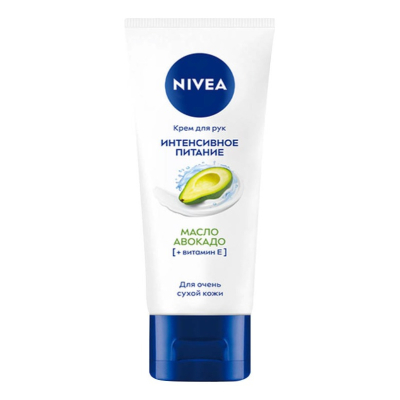Изображение товара Крем для рук Nivea Интенсивное питание с авокадо 50 мл Изображение товара Крем для рук Nivea Интенсивное питание с авокадо 50 мл
