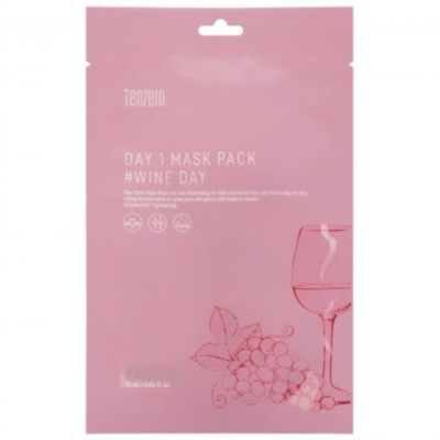 Изображение товара Маска тканевая Tenzero с экстрактом вина 25 мл для лица