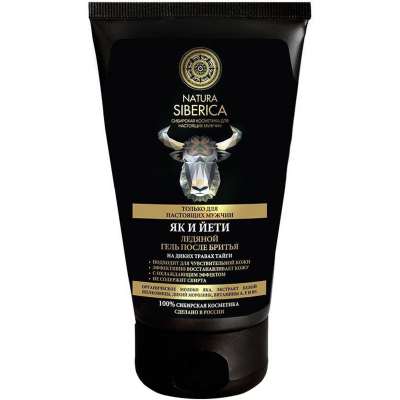 Изображение товара Гель после бритья Natura Siberica Ледяной Як и Йети 150 мл для мужчин натуральное средство