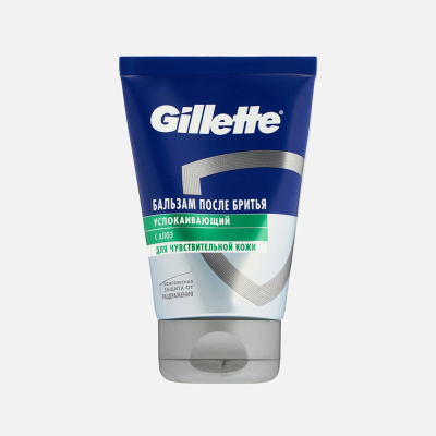 Изображение товара Бальзам после бритья Gillette Успокаивающий 100 мл с алоэ для мужчин Изображение товара Бальзам после бритья Gillette Успокаивающий 100 мл с алоэ для мужчин