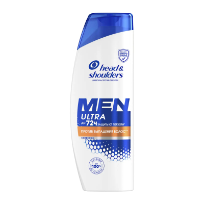 Изображение товара Шампунь против перхоти и выпадения волос Head & Shoulders 360 мл