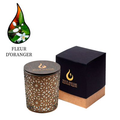 Изображение товара Аромасвеча Nour Bougie Stockholm Fleur d'oranger 450 г ручная работа Изображение товара Аромасвеча Nour Bougie Stockholm Fleur d'oranger 450 г ручная работа