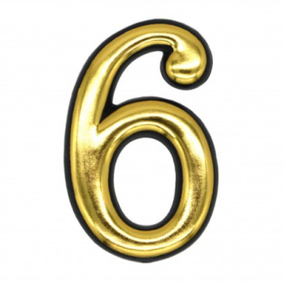 Изображение товара Цифра пластмассовая Локри №6