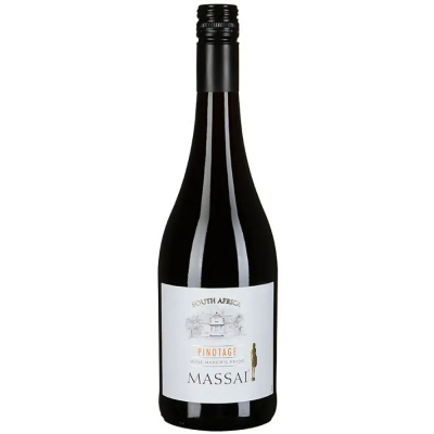Изображение товара Вино красное сухое "Massai" Pinotage 0,75 л Изображение товара Вино красное сухое "Massai" Pinotage 0,75 л