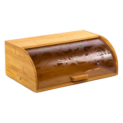 Изображение товара Хлебница Olaff бамбук полистирол 39х25х14 см натуральный дизайн