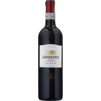 Изображение товара Вино красное сухое Ginestet Medoc АОC 0,75 л