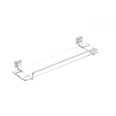 Изображение товара Полка KOIN nice310 из стекла для ванной 57 см современный дизайн