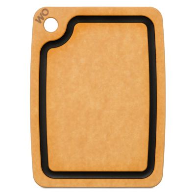 Изображение товара Доска разделочная WO Home сombo древо, композит, бежевая, 20х15 см