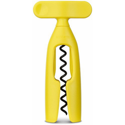 Изображение товара Штопор Brabantia Tasty colours желтый - удобство в открывании бутылок Изображение товара Штопор Brabantia Tasty colours желтый - удобство в открывании бутылок