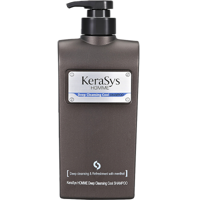 Изображение товара Шампунь KeraSys Homme Deep Cleansing Cool Shampoo для мужчин с мятным охлаждением