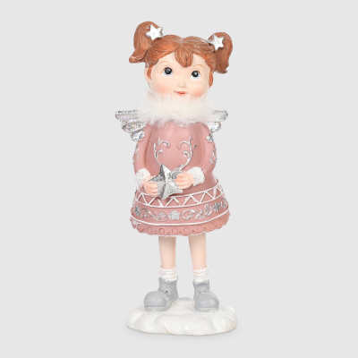 Изображение товара Декоративная фигура Ангелочек Delux Quanzhou 7х6х18 см