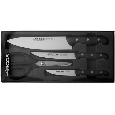 Изображение товара Набор Arcos Maitre ножи 3 шт, ножницы 1 шт