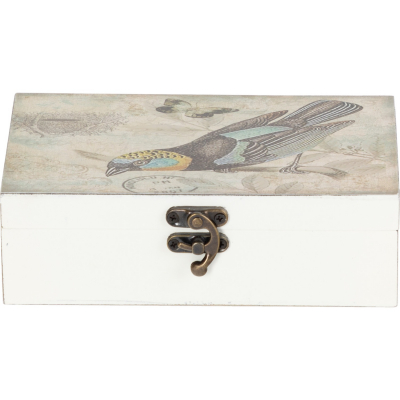 Изображение товара Шкатулка Glasar с птицей 17,6х11,2х5,8 см для хранения драгоценностей