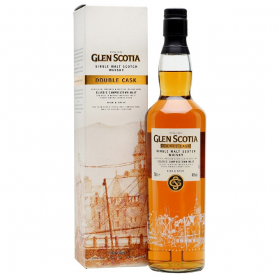 Изображение товара Виски Glen Scotia Double Cask 3 года 700 мл - односолодовый напиток в подарочной упаковке Изображение товара Виски Glen Scotia Double Cask 3 года 700 мл - односолодовый напиток в подарочной упаковке