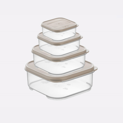 Изображение товара Контейнеры Follow me набор для хранения с крышкой