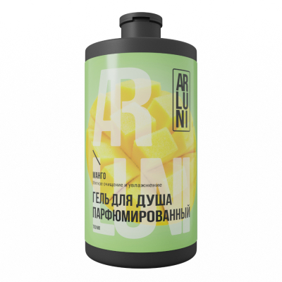 Изображение товара Гель для душа парфюмированный Arluni манго 750 мл
