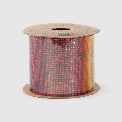 Изображение товара Декоративная лента Mercury NY-50093 красная 270х6,3 см для праздников и украшений