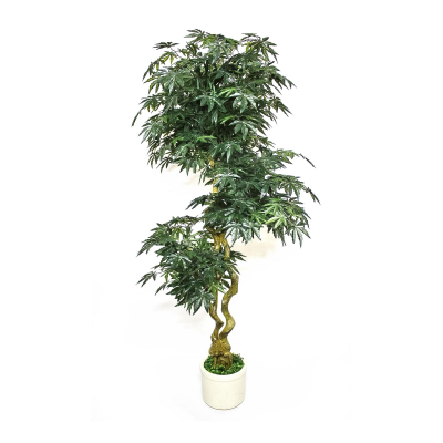 Изображение товара Искусственный клен Конэко-О зеленый для интерьера и улицы, высота 185 см