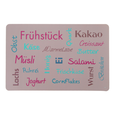 Изображение товара Подставка под горячее Kesper 43x29 см розовая практичная и стильная