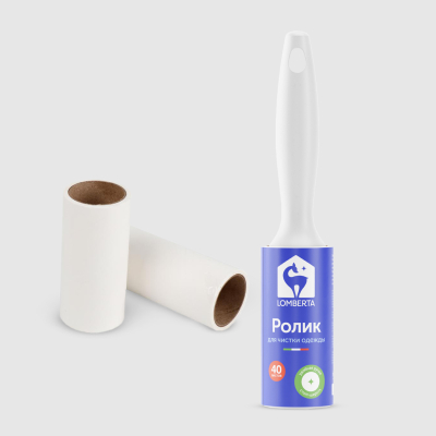 Изображение товара Набор Lomberta ролик для чистки одежды и 2 сменные кассеты Изображение товара Набор Lomberta ролик для чистки одежды и 2 сменные кассеты