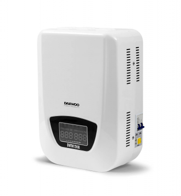 Изображение товара Стабилизатор напряжения DAEWOO DW-TM12kVA 12000 Вт настенный с защитой Изображение товара Стабилизатор напряжения DAEWOO DW-TM12kVA 12000 Вт настенный с защитой