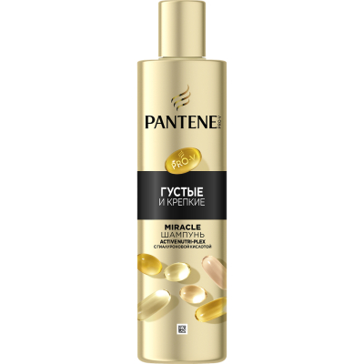 Изображение товара Шампунь для волос Pantene Pro-V Miracle Густые и крепкие 250 мл Изображение товара Шампунь для волос Pantene Pro-V Miracle Густые и крепкие 250 мл